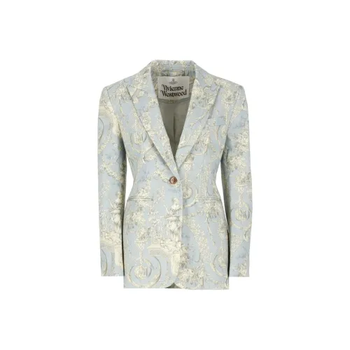 Vivienne Westwood Бизнес-костюм женский светло-синий