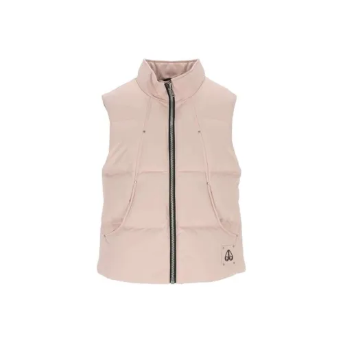 Moose Knuckles Жилет Женские Серый Розовый