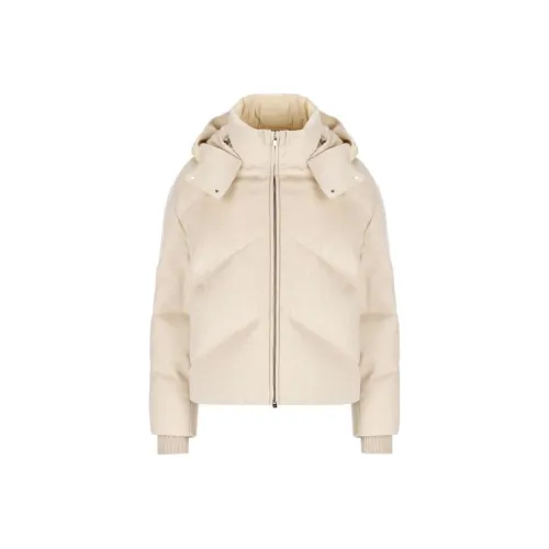 Loro Piana Бежевые Женские Объемные Куртки (Пуфы)