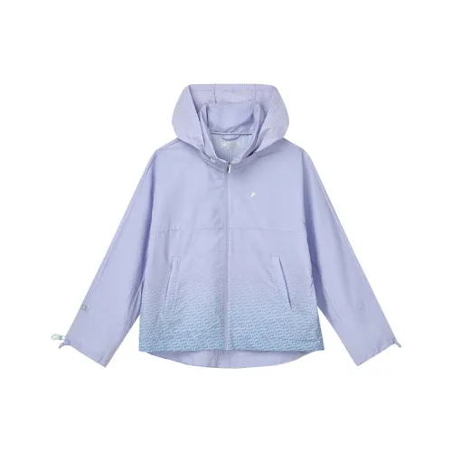 FILA Вода Curtain Фиолетовый Женская одежда с защитой от солнца