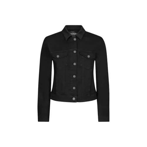 Dondup Черные Женские Джинсовые Куртки