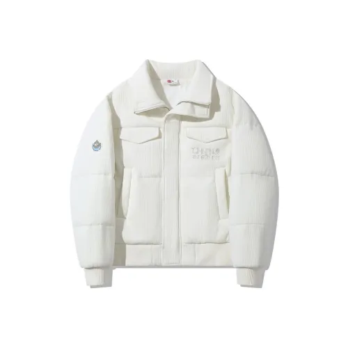 LINING Сливочный Женские Объёмные Куртки (Пуфы)