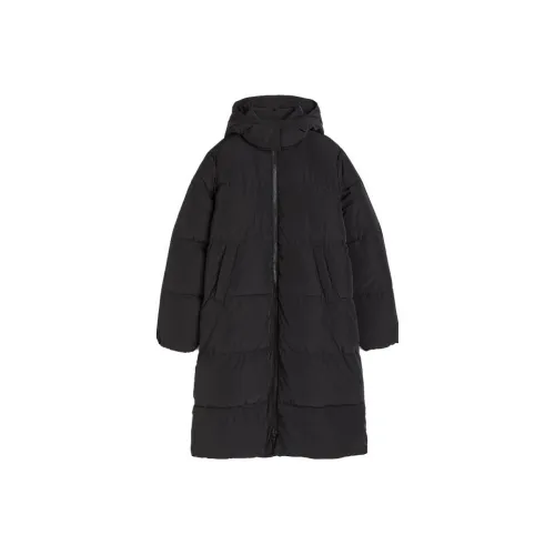 H M Черный Женский Пуховик