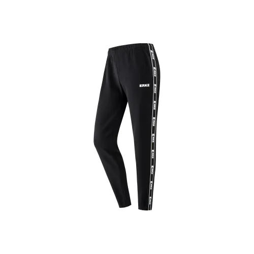 Erke Вязаные тренировочные брюки женские глубокий черный
