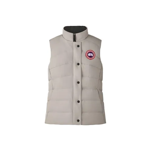 Canada Goose Down Vest Women's Lime Gray Канада Гусе Пуховый жилет Женские Лимонно-Серый
