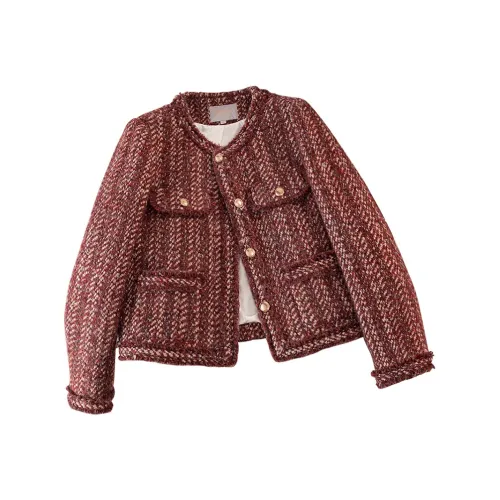 Cypress House Cropped Coat Women's Red Цедр Хаус Укороченное Пальто Женское Красное