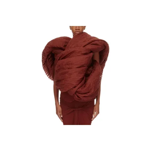 RICK OWENS Красный Женские Плащи