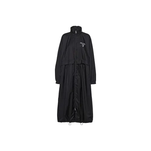 PRADA SS23 Тренчкот Женский Черный