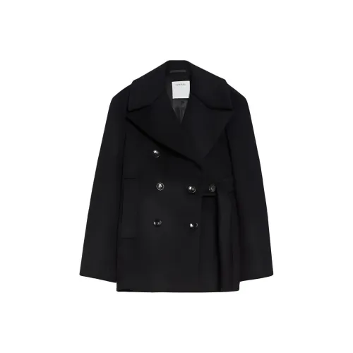 SportMax Черное Женское Пальто