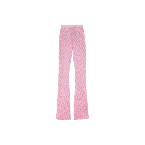 VERSACE SS23 Holiday Повседневные брюки Женские Розовый