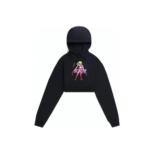 KITH x Сейлор Мун Толстовка Женская Черная