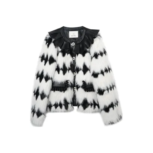 LCEVHZ'S Мех Женский Многоцветный