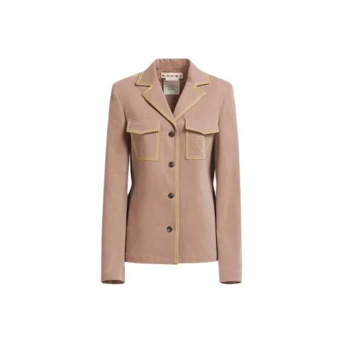 MARNI Бизнес-костюм женский коричневый