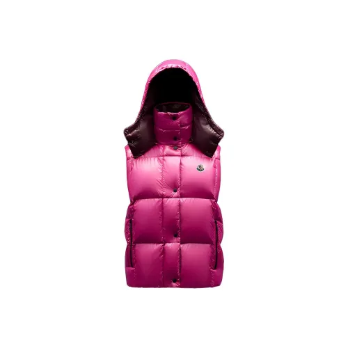 Moncler Luzule Series Chard Красный Женские Жилеты