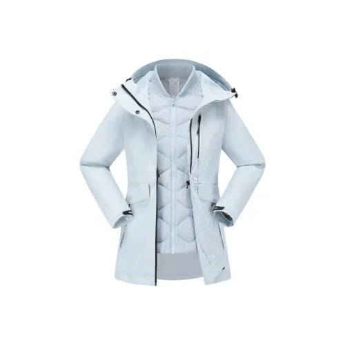 DECATHLON Ветровка Женская Туманный Dream Blue