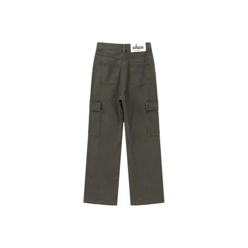 CHUU Повседневные брюки женские цвет угольно-серый