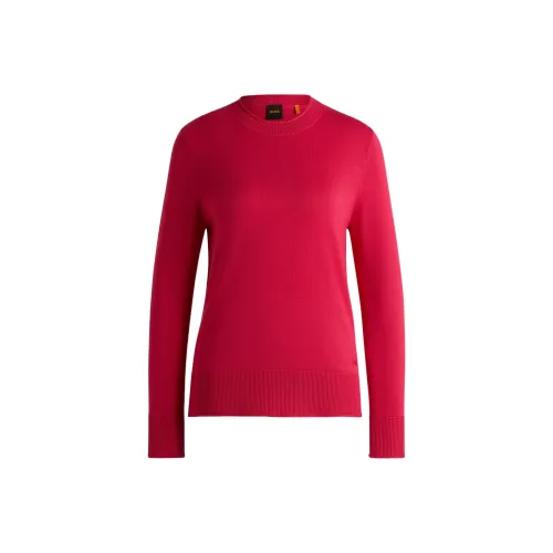 HUGO BOSS Розовый Женский Трикотаж