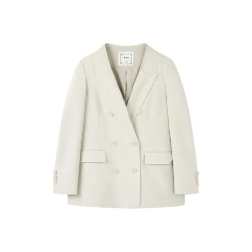 Pit Экрю Женские Офисные Костюмы