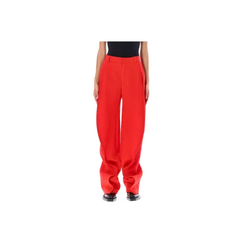 Y/Project Женские повседневные брюки красного цвета