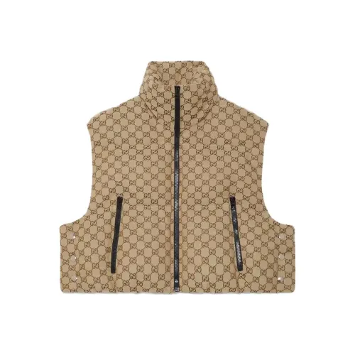 GUCCI Хаки Женские Жилеты