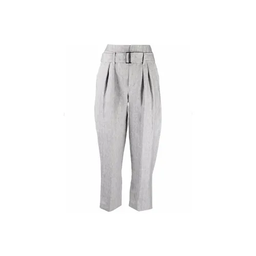 Brunello Cucinelli Серые Женские Повседневные Брюки