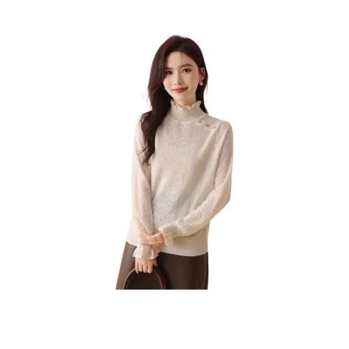 X MOOM Экрю Женская Трикотажная Одежда