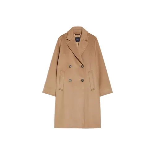 WEEKEND MaxMara Верблюжий Женское Пальто