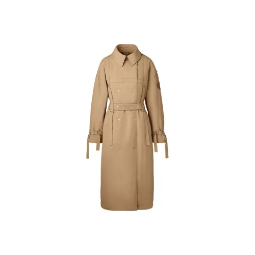 Canada Goose ROKH X Matt McCormick Co Branded SERIES Хаки Женские Тренч