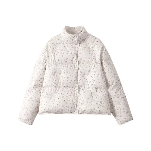 FLIM Хлопковый пуховик Женская Белый