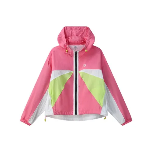 FILA Nanxin Розовый Женская одежда с защитой от УФ-лучей