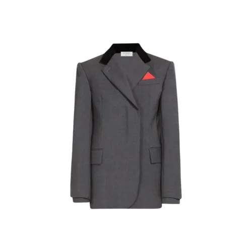 СпортМа FW24 Бизнес Костюм Пальто Женское Темно-Серое