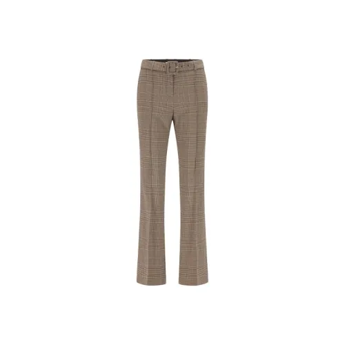 HUGO BOSS Коричневые Женские Повседневные Брюки
