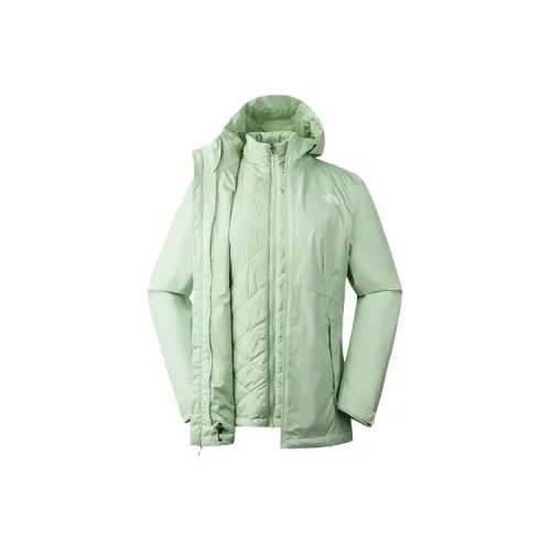 THE NORTH FACE City Outdoor Collection Водонепроницаемый и Ветрозащитный для сохранения тепла Ветровка Женская Зеленая