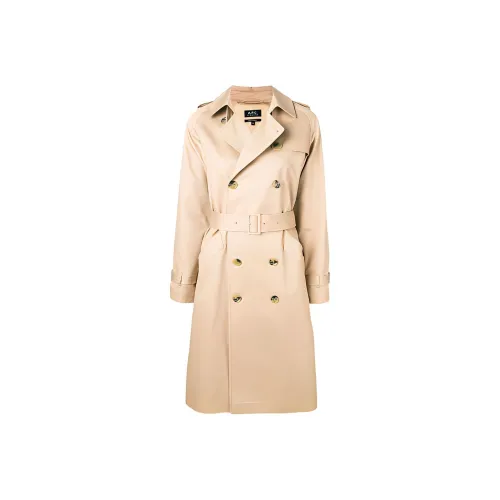 A.P.C Коричневый Женский Тренч