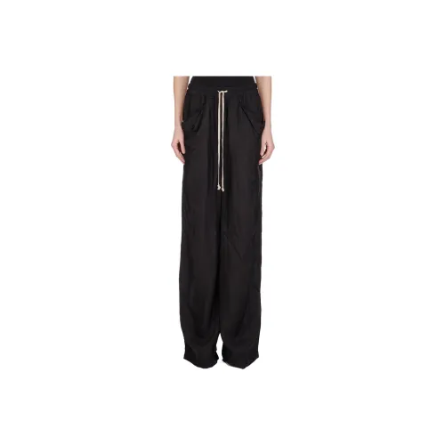 RICK OWENS Черные Женские Повседневные Брюки