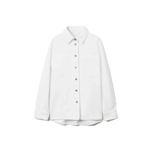 Burberry SS23 Denim Jacket Женская Белая