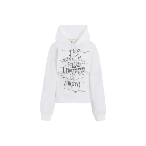 Yohji Yamamoto Белый Женский Свитшот