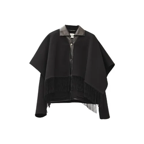 HERMES Вельвет Feel Пальто Женское Черное