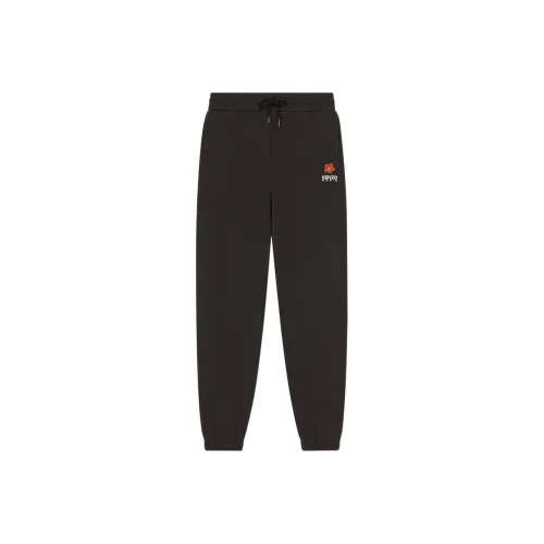 KENZO Черные Женские Вязаные Спортивные Брюки