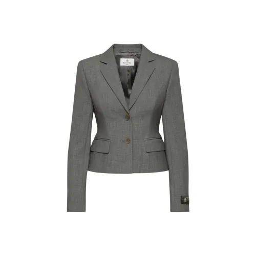 Aritzia FW24 BABATON Curate Blazer Бизнес Костюм Женские Heather Charcoal Фиби Женнан Charcoal