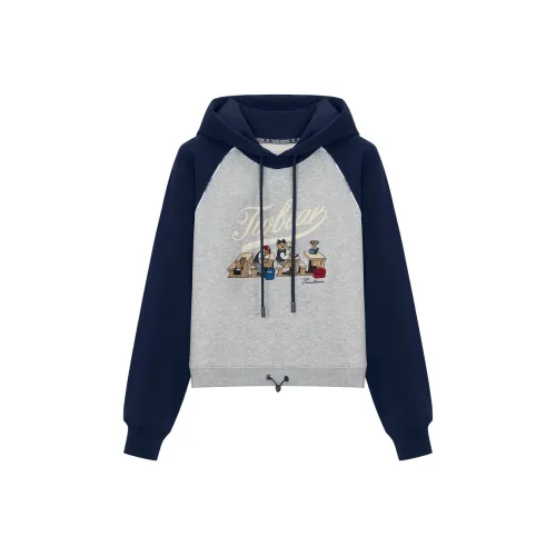 Teenie Weenie Свитшот Женский Средний Серый