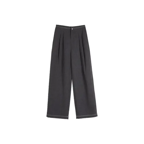 ELLE Повседневные брюки Женские Темно-серый