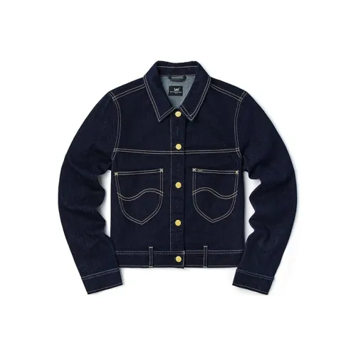 Lee Промытые Женские Джинсовые Куртки