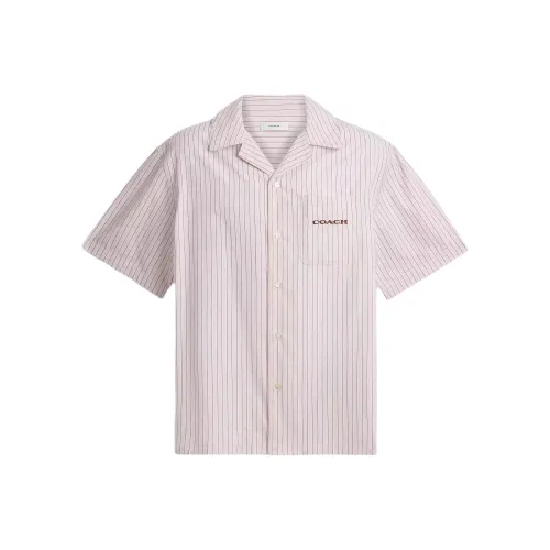 COACH Розовый Мужской Рубашки