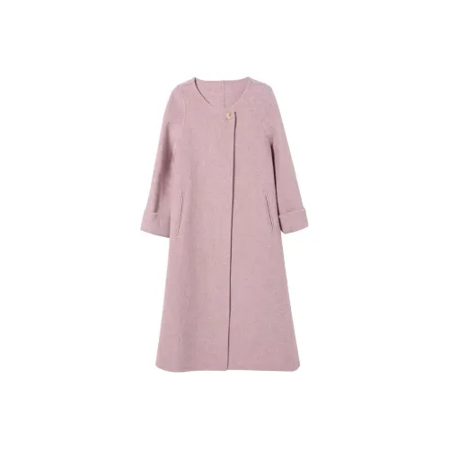 Fele.d Пальто Женское Розовый Фиолетовый