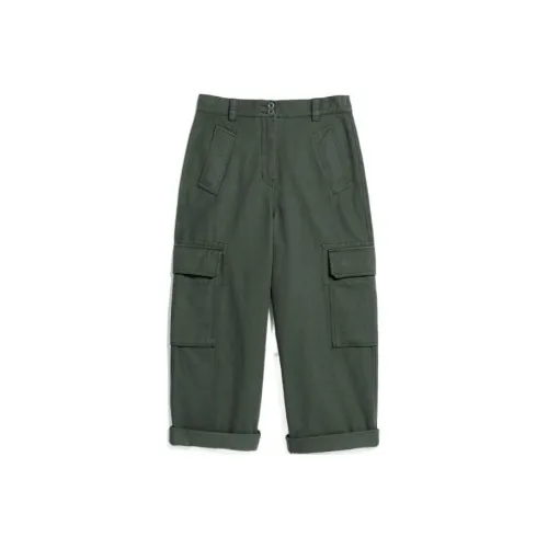 WEEKEND MaxMara Зеленые Женские Повседневные Брюки