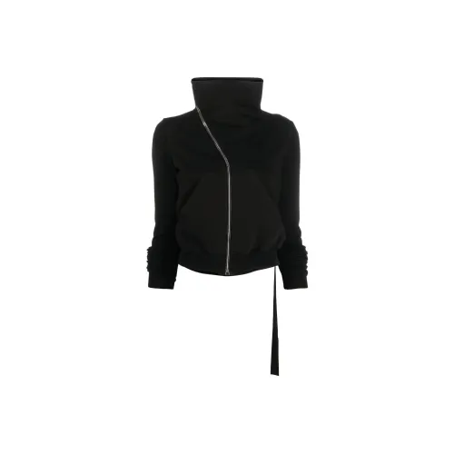 RICK OWENS Черное Женское Короткое Пальто