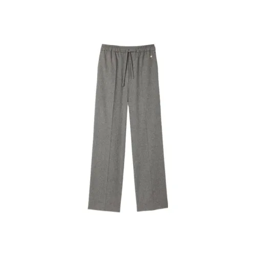 SANDRO Серые Женские Вязаные Спортивные Брюки