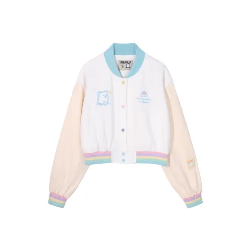 INEED I.T Sweet Dreamland Series Белый Женская Бейсбольная Джерси