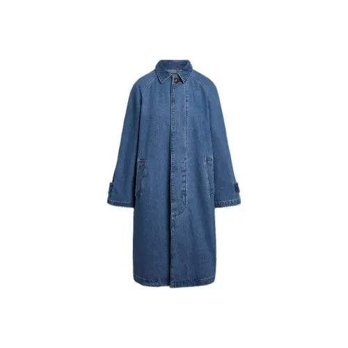 Polo Ralph Lauren Тренчкот Женский Джинсовый Синий